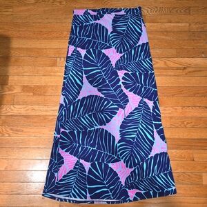 Lily Pulitzer Tropical Maxi Skirt size L